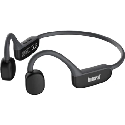 Afbeelding van Imperial bluTC active 1 On Ear koptelefoon Sport Bluetooth Zwart Botgeleiding, Bestand tegen zweet, Nekbeugel