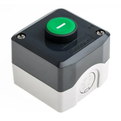 Afbeelding van Schneider Electric XALD102 Harmony Druktoets In behuizing 1 knop Groen Druk ontgrendeling stuk(s)