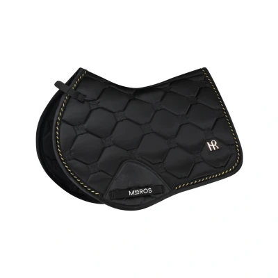 Image de Mrs. Ros SS&#039;24 Charmer Dressage Saddlepad Black 3MR