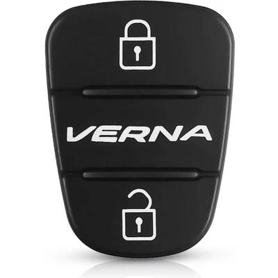 Afbeelding van Vervanging Rubber Pad 2 Knoppen Sleutel Geschikt Voor Kia Verna