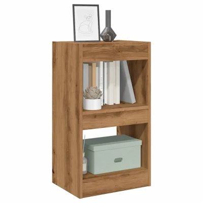 Afbeelding van vidaXL Boekenkast/kamerscherm 40x30x72 cm artisanaal eikenkleur