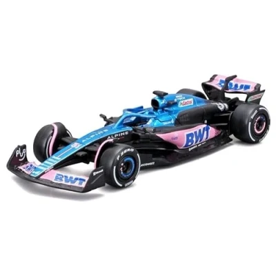 Afbeelding van Bburago 1/43 38072O/31 Alpine A523 Season Car 2023 (E. OCON) diecast modelcar