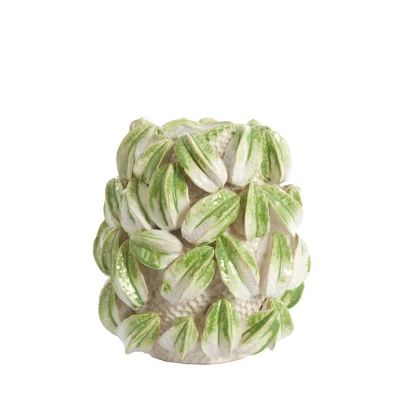 Afbeelding van Light &amp; Living Vaas CARAMBOLA 32x31.5x36.5cm Wit