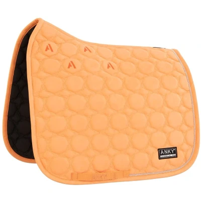 Afbeelding van Anky Zadeldekje Suede Dressuur Gold Sunset