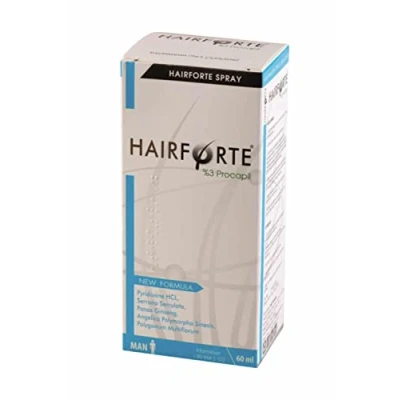 Afbeelding van Hairforte erfelijke anti haaruitval. DHT blokkering, met PROCAPIL