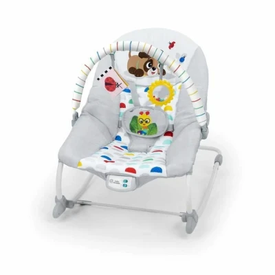Afbeelding van BABY EINSTEIN DEAN 3 in 1 meegroeiende babywip, melodietjes en trillingen, standen, afneembare speelboog, 0 30 maanden