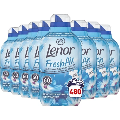 Afbeelding van Lenor Wasverzachter Fresh Air Ochtendfris 60 Wasbeurten 840 ml