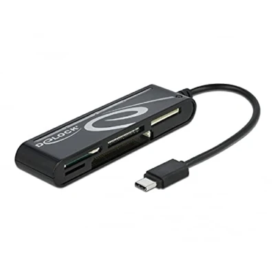 Afbeelding van USB C kaartlezer 0.15 m Delock