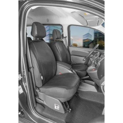 Afbeelding van WALSER 11548 Stoelhoes Zwart Kunstleer, Polyester Voor RENAULT: Kangoo II / Grand Kangoo, Express