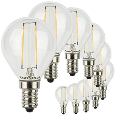 Afbeelding van SunSeed 10 x E14 led gloeilamp, 2 W, komt overeen met 25 warmwit, 2700 K