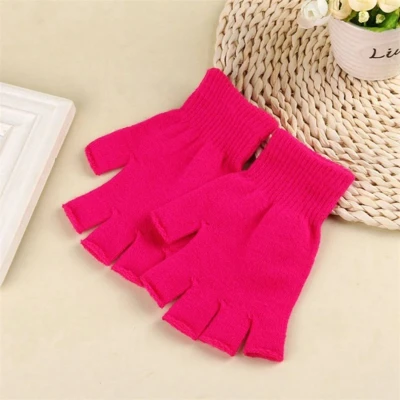 Afbeelding van New Age Devi Roze Vingerloze Handschoenen Maat One Size Fits All