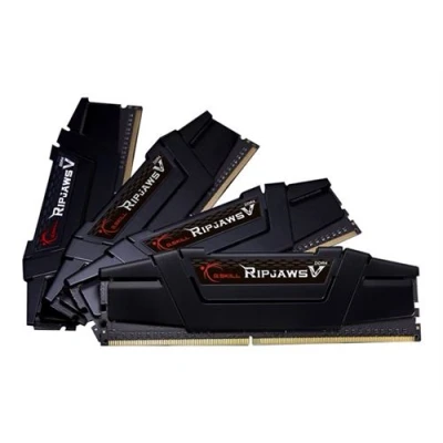 Image de G.Skill Ripjaws V DDR4 kit 64 Go: 4 x 16 Go DIMM 288 broches 3200 MHz / PC4 25600 CL16 1.35 mémoire sans tampon non ECC noir classique