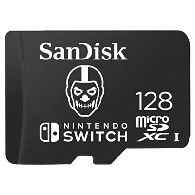 Image de SanDisk MicroSDXC Extreme Gaming 128 Go Fortnite (sous licence Nintendo)