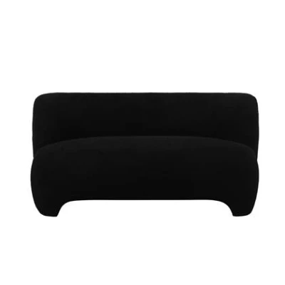 Afbeelding van Leitmotiv Bank Ardor Zwart 142x81x71cm Scandinavisch
