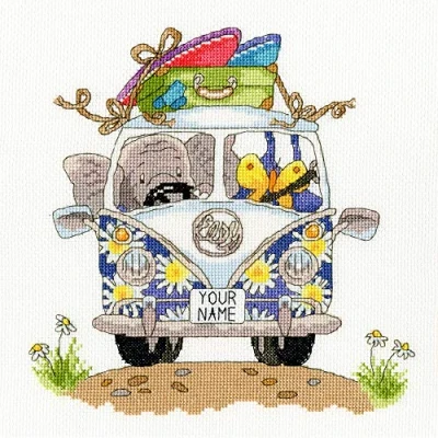 Afbeelding van Pack Your Trunk Bothy Threads Aida Telpakket XEL3