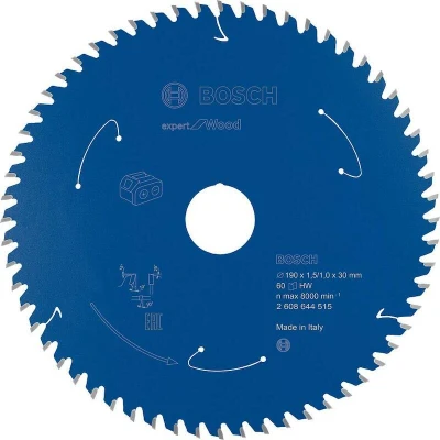 Afbeelding van Bosch Accessories 2608644515 Cirkelzaagblad 190 x 30 mm Aantal tanden: 60 1 stuk(s)