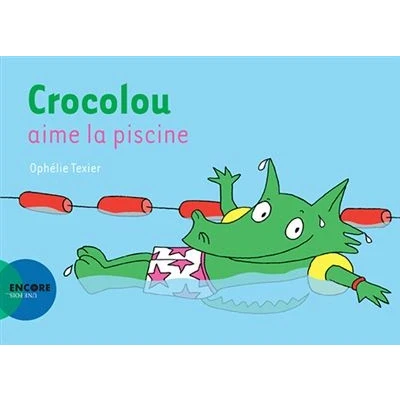 Image de Crocolou aime la piscine