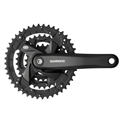 Image de Pedalier vtt shimano 9v. acera m371 170mm 44 32 22 (boitier 123mm)