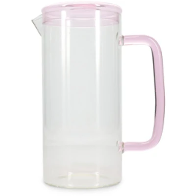 Afbeelding van ONA Karaf 120cl met deksel roze Cruse