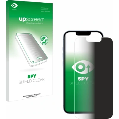 Afbeelding van upscreen privacy screenprotector voor Apple iPhone 14 Folie Beschermfolie Blauwlichtfilter