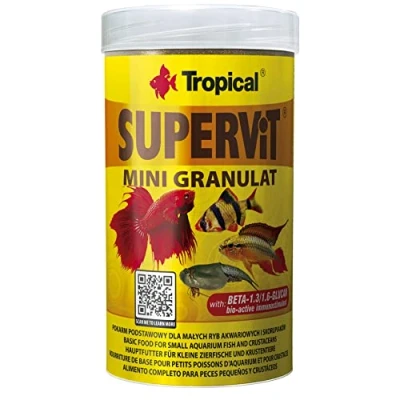 Afbeelding van Tropical Supervit Mini Granulaat 250ml Aquarium Visvoer