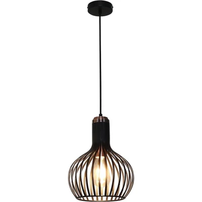 Afbeelding van Fantasia Raga Pendel 1X E27 Zwart+Koper