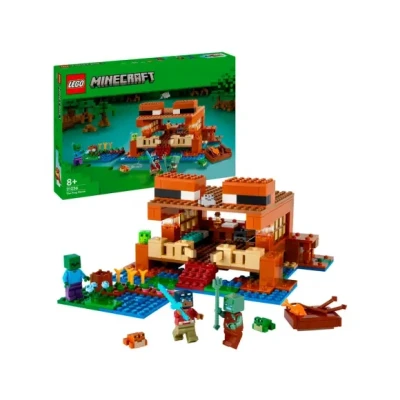 Afbeelding van LEGO 21256 Minecraft Het kikkerhuis Speelgoed Huis uit de Game