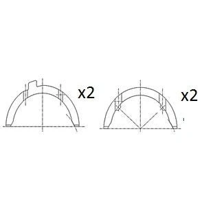 Afbeelding van Fai Autoparts Krukasafstandsschijf BT3015 STD