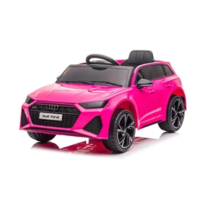 Afbeelding van Audi RS6 12V Kinderauto Roze