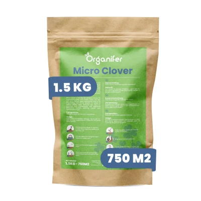 Afbeelding van Organifer Microklaver Gazon Zuiver klaverzaad (1000 g voor 500 m2)