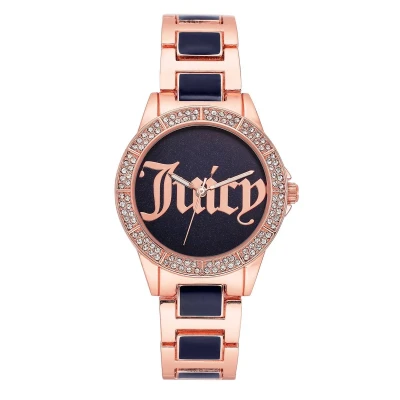 Afbeelding van Juicy Couture Dammes Accessoires Horloges Analoog Roségoud One Size