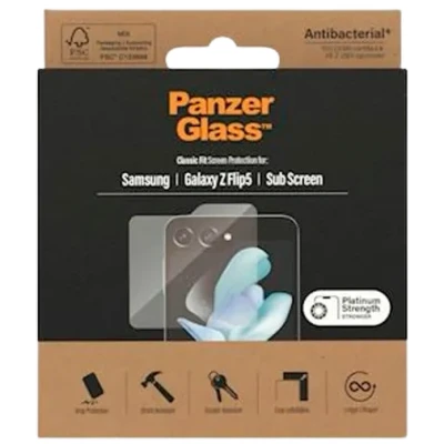 Image de Panzerglass Verre Trempé Edge To Protection D&#039;Écran Samsung Galaxy Z Flip 5