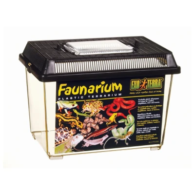 Afbeelding van Exo Terra Terrarium Faunarium S Zwart Terraria 23x15.5x17 cm