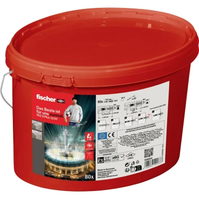 Afbeelding van Fischer FAZ II Plus 12/20 Eimer (80) Boutanker 119 mm 12 568860 80 stuk(s)