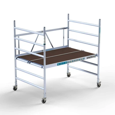 Afbeelding van Professionele vouwsteiger 135x190 incl. 2 x platform zonder luik