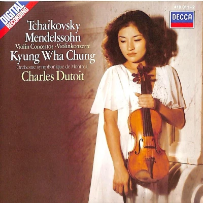 Afbeelding van Tchaikovsky, Mendelssohn: Violin Concertos / Chung, Dutoit