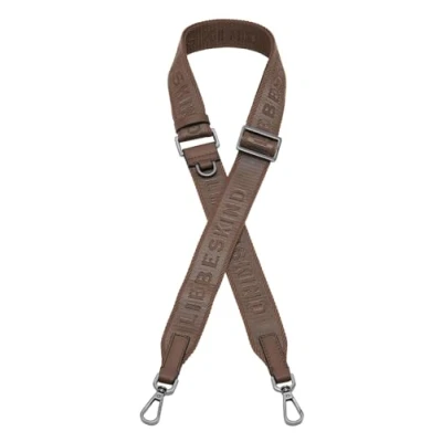 Afbeelding van LIEBESKIND BERLIN Schouderriem Accessoires voor tassen Webbing Shoulder Strap Russet Bruine