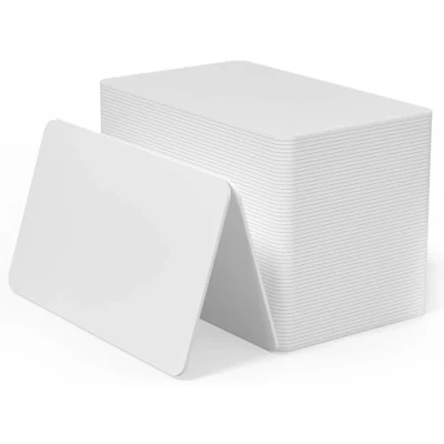 Afbeelding van Set van 12 NFC kaarten 215 NTAG215 Tag, wit, herschrijfbaar, kaarten, creditcardformaat, 504 bytegeheugen, compatibel met TagMo Amiibo en alle telefoons