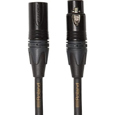 Afbeelding van Roland Gold serie Neutrik XLR 7,5 m symmetrische micro kabel RMC G25