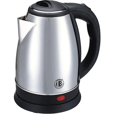 Afbeelding van Herzberg Cooking Hg 5011Sil: 1,8L 1500W Roestvrijstalen Waterkoker Grijs
