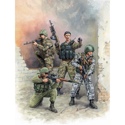 Afbeelding van Zvezda Russian Special Forces (Zve3561) modelbouwsets, hobbybouwspeelgoed voor kinderen, modelverf en accessoires