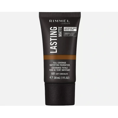Afbeelding van Rimmel London Lasting Matte Foundation 601 Soft Chocolate