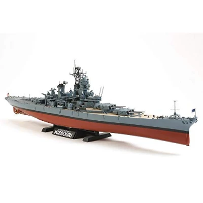 Afbeelding van 1:350 Tamiya 78029 US Schlacht. BB 63 Missouri (&#039;91) Plastic Modelbouwpakket