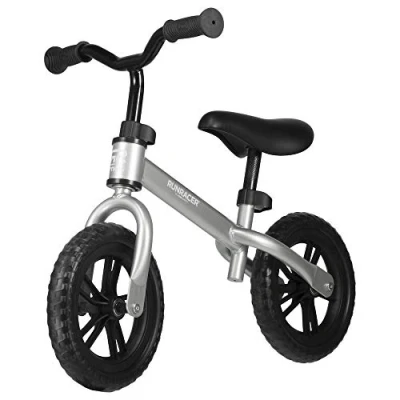 Afbeelding van Stiga Sports® Loopfiets Runracer C 10 Zilver Step Kinderstep Speelgoed Kleuterfiets Hoge Kwaliteit Jongen Meisje Vanaf 3 Jaar Fiets