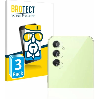 Afbeelding van BROTECT Screenprotector voor Samsung Galaxy A54 5G (ALLEEN Camera Lens) Folie Beschermfolie Beschermglas transparant (3 Stuks)