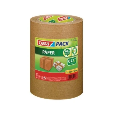 Afbeelding van Tesa Verpakkingstape bruin 3 x 50m 50mm