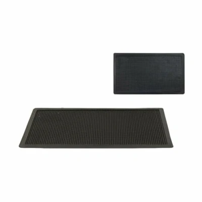 Afbeelding van Deurmat Hidalgo Rubber industrial Zwart 70 x 40 cm