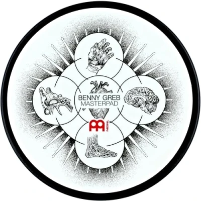 Afbeelding van Meinl MPP 6 BG Practice Pad 6&quot; Benny Greb Accessoire voor drums