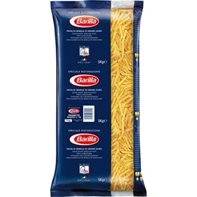 Afbeelding van Barilla Pennette Rigate harde tarwepasta n. 72, 1 pak (1 x 5 kg)