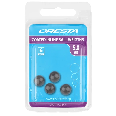 Image de Cresta Billes Percées Enrobé (5 pcs) Maat : 5.0g